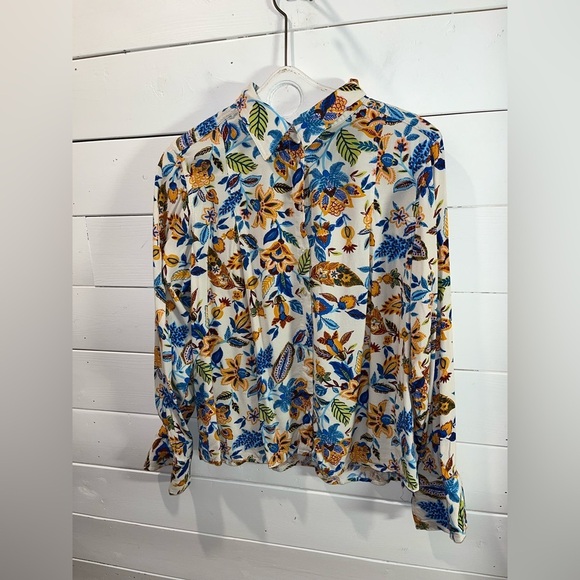❣️🧡PART TWO – Floral Button-Up Shirt Size 42 - Picture 6 of 9